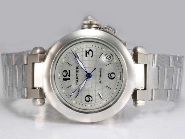 Cartier Pasha de Cartier w31074M7 Stainless Steel Case Round Watch watches