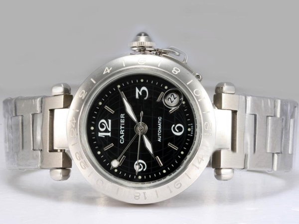 Cartier Pasha de Cartier W31076M7 Round Mens Automatic Watch watches