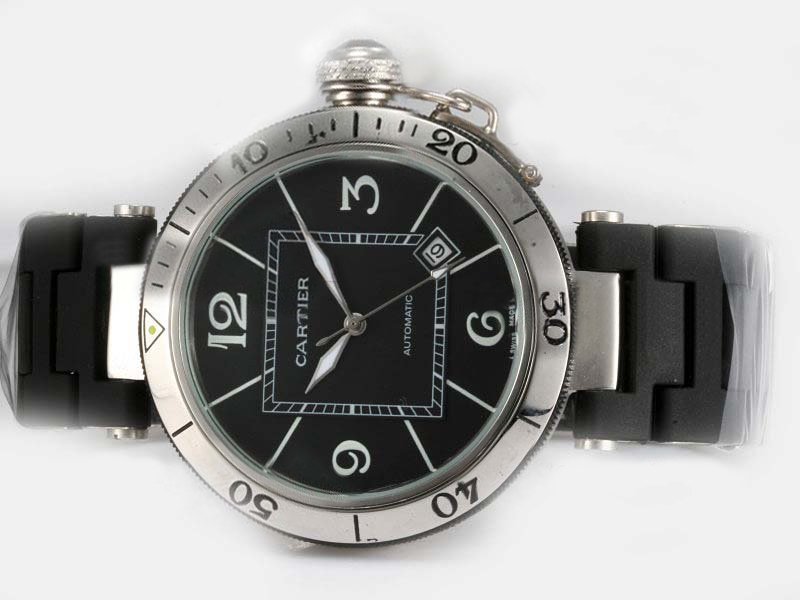 Cartier Pasha de Cartier W31077U2 Automatic Mens Round Watch watches