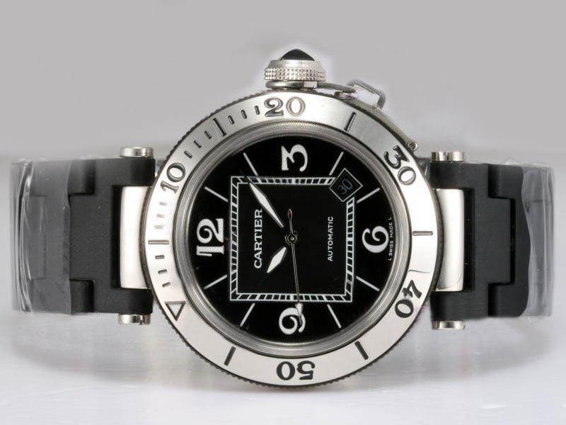 Cartier Pasha de Cartier w31077u2 Stainless Steel Case Mens Watch watches