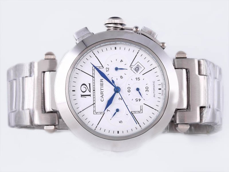 Cartier Pasha de Cartier W3109255 Stainless Steel Bezel Automatic Watch watches