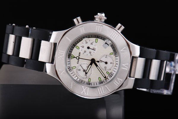 Cartier Pasha de Cartier W3140003 Round White Dial Automatic Watch watches