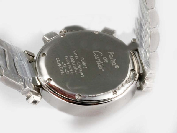 Cartier Pasha de Cartier WJ1192LZ 36mm Stainless Steel Case White Dial Watch watches