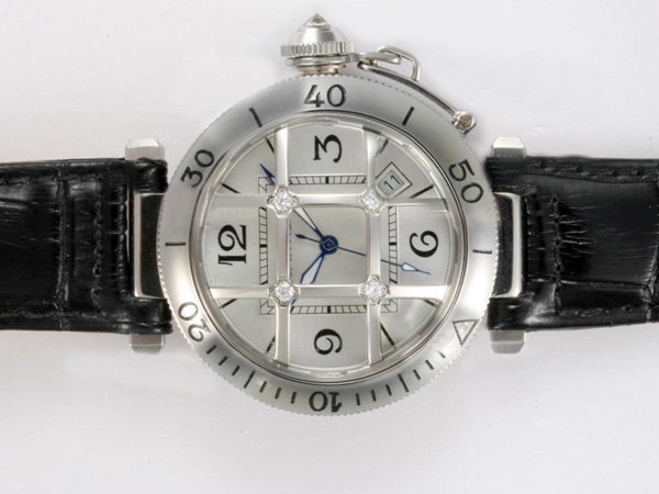 Cartier Pasha de Cartier wj11932g White Dial Automatic 36mm Watch watches