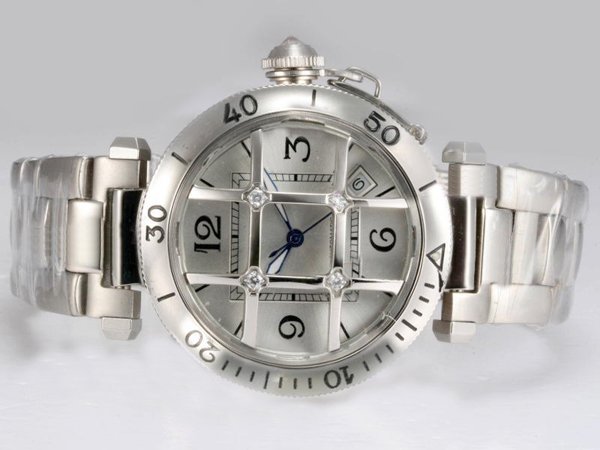 Cartier Pasha de Cartier WJ11934G 36mm Stainless Steel Case Watch watches