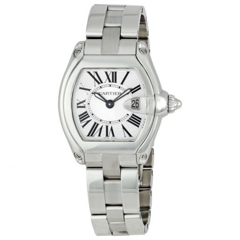 Cartier Roadster Silver Ladies Watch W62016V3 watches