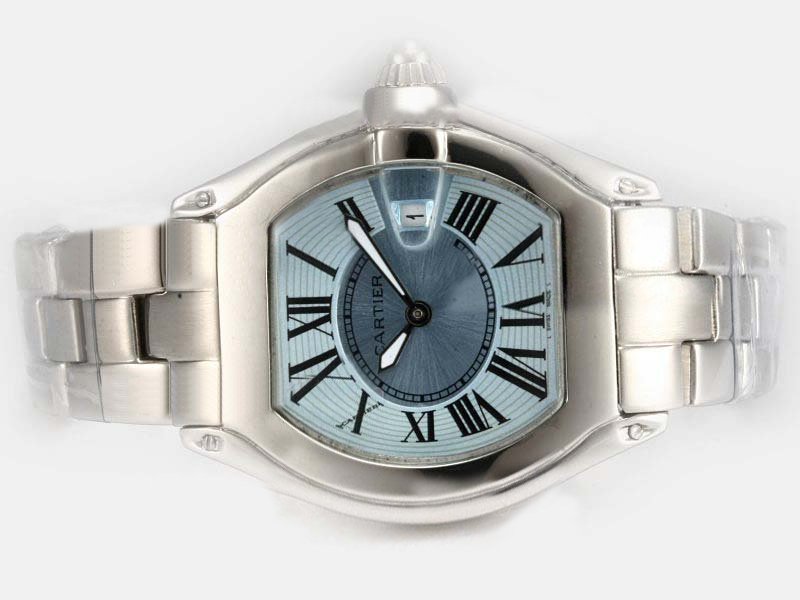 Cartier Roadster W6206007 Stainless Steel Bezel Stainless Steel Case Mens Watch watches