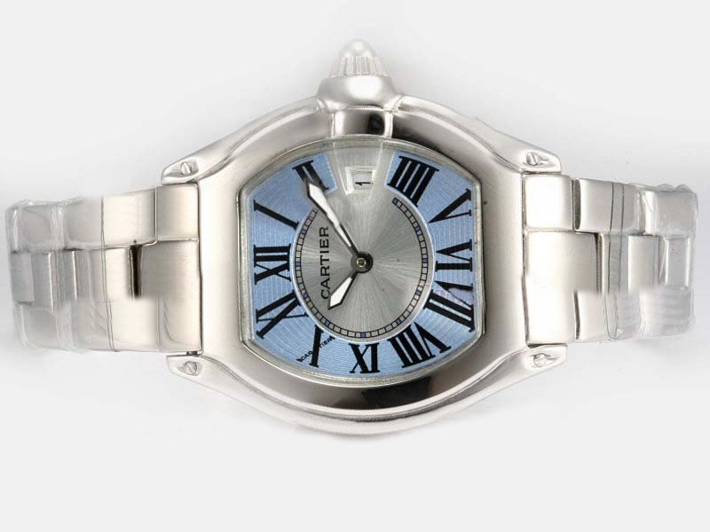 Cartier Roadster W6206007 Stainless Steel Bezel Womens Stainless Steel Case Watch watches