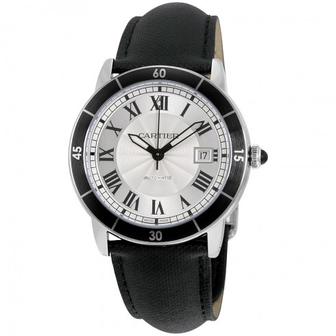 Cartier Ronde Croisiere Automatic Silver Dial Men's Watch WSRN0002 watches