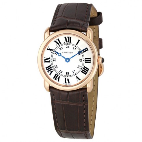 Cartier Ronde Louis 18kt Rose Gold Ladies Watch W6800151 watches