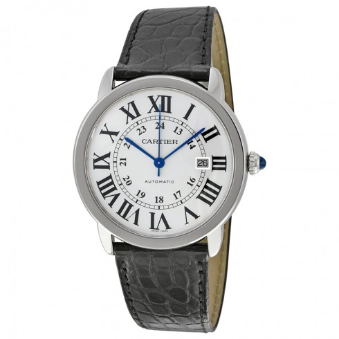 Cartier Ronde Solo Silver Dial Automatic Men's Watch W6701010 watches