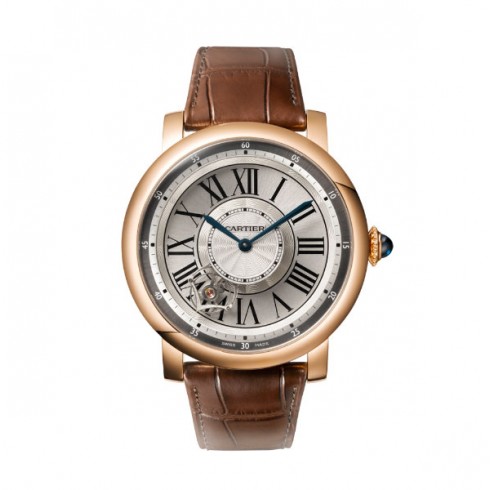 Cartier Rotonde de Cartier Astrotourbillon 18 kt Rose Gold Men's Watch W1556205 watches