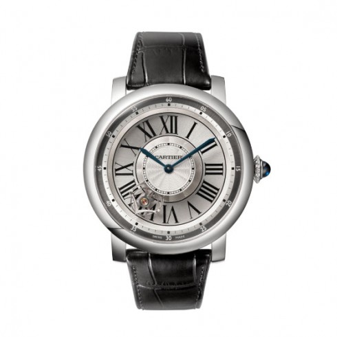 Cartier Rotonde de Cartier Astrotourbillon 18 kt White Gold Men's Watch W1556204 watches