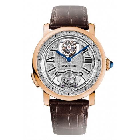Cartier Rotonde de Cartier Minute Repeater Flying Tourbillon Men's Watch W1556229 watches
