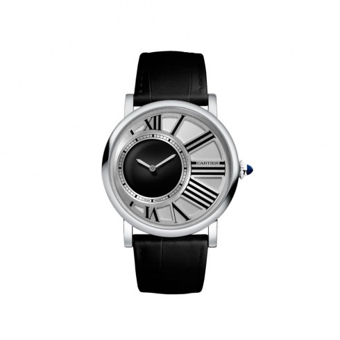 Cartier Rotonde White Galvanised guilloche Dial Men's Watch W1556224 watches