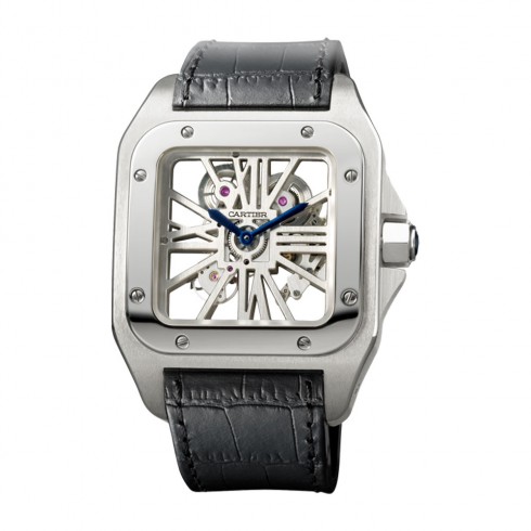 Cartier Santos 100 Skeleton Men's Watch W2020018 watches