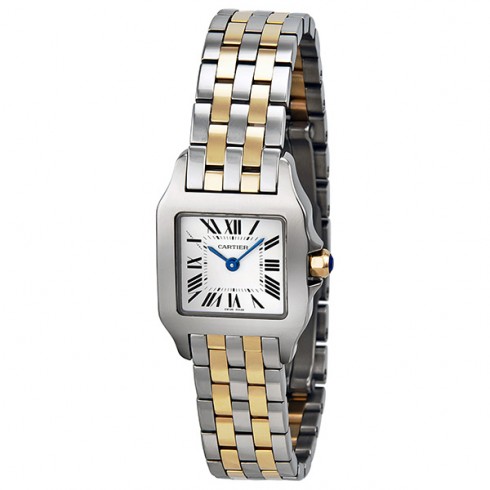 Cartier Santos Demoiselle 18kt Yellow Gold and Steel Ladies Watch W25066Z6 watches