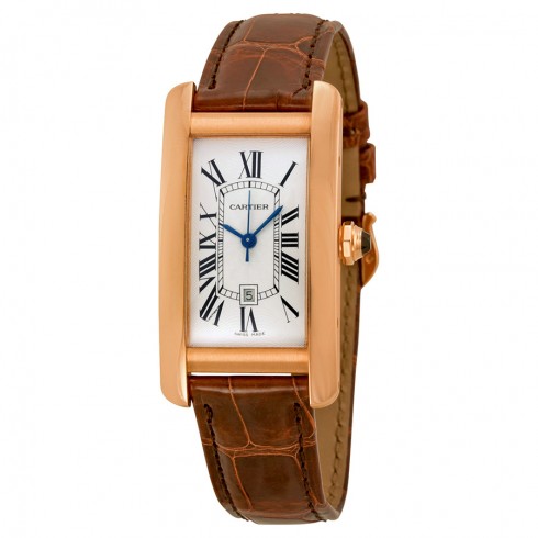 Cartier Tank Americaine 18kt Pink Gold Medium Watch W2620030 watches