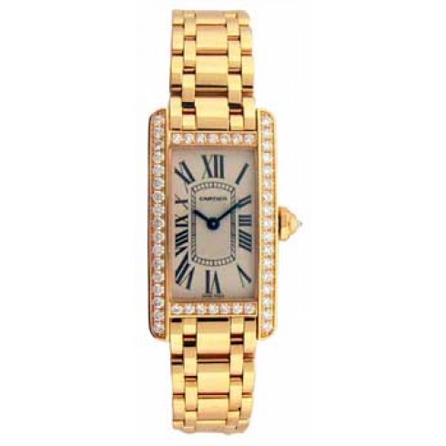 Cartier Tank Americaine Ladies Watch WB7072K2 watches