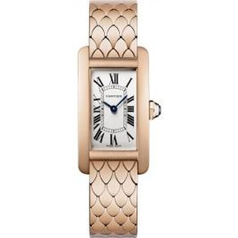 Cartier Tank Americaine Silver Dial Ladies Watch W2620031 watches