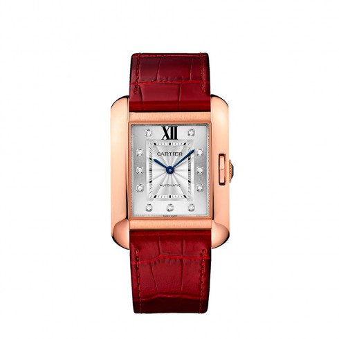 Cartier Tank Anglaise Silver Dial Ladies Watch WJTA0006 watches