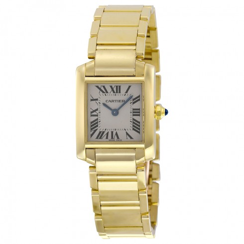 Cartier Tank Francaise 18kt Yellow Gold Ladies Watch W50002N2 watches