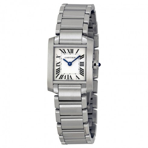Cartier Tank Francaise Steel Ladies Watch W51008Q3 watches
