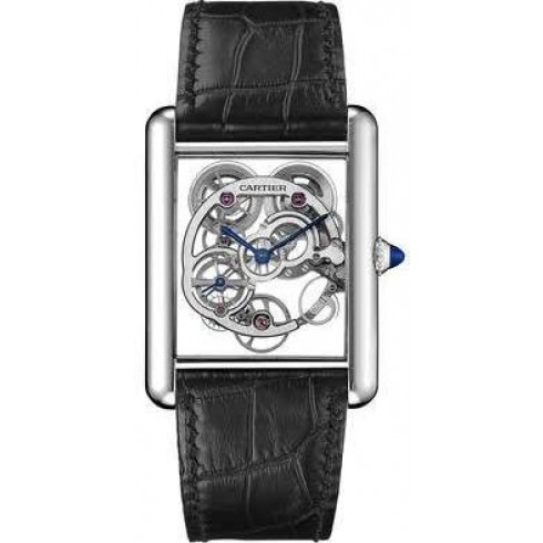Cartier Tank Louis Cartier Skeleton Dial Men's Watch W5310012 watches