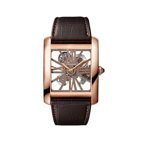 Cartier Tank MC Skeleton Dial Men's Watch W5310040 watches