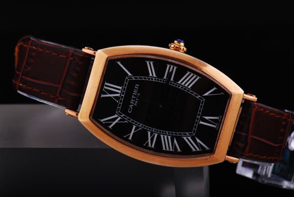 Cartier Tonneau WB2009 Quartz Chronograph Mens 40x47mm Watch watches