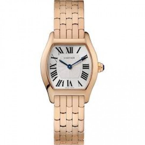 Cartier Tortue Silver Dial Ladies Watch W1556364 watches