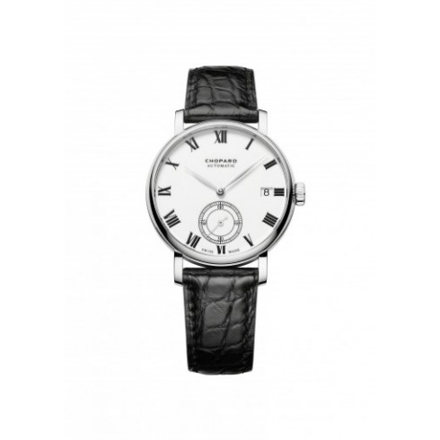 Chopard Classic Manufacture White Dial 18 Carat White Gold Automatic Men's Watch 161289-1001 watches