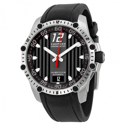 Chopard Classic Racing Superfast Automatic Black Dial Black Rubber Strap Men's Watch 168536-3001 RBK watches