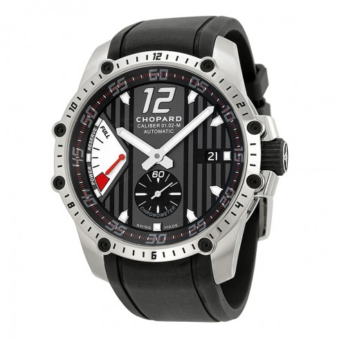 Chopard Classic Racing Superfast Automatic Black Dial Black Rubber Strap Men's Watch 168537-3001 watches