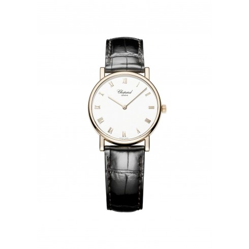 Chopard Classique Homme Automatic White Dial Black Alligator Unisex Watch 163154-5201 watches