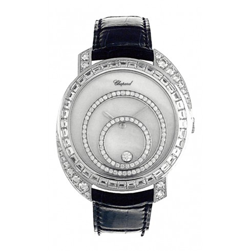 Chopard Happy Spirit Diamond Mother of Pearl Dial 18k White Gold Ladies Watch 207478-1001 watches