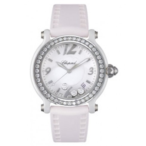Chopard Happy Sport Ceramic Ladies Watch 288507-9012 watches
