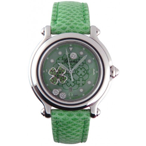Chopard Happy Sport Diamond Emerald Good Luck Clover Green Unisex Watch 27/8428 watches
