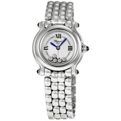 Chopard Happy Sport Diamond Steel Ladies Watch 27/8250-23 watches