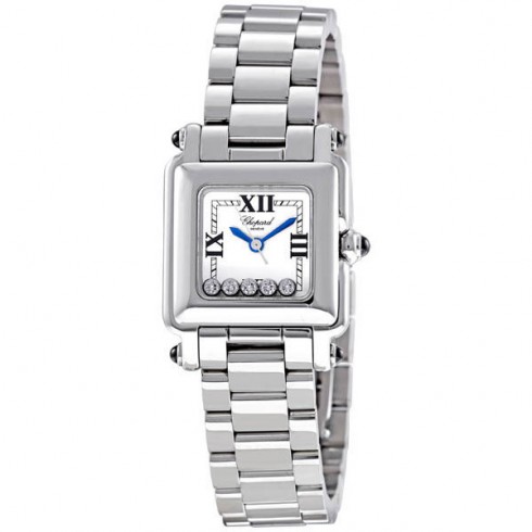 Chopard Happy Sport Diamond Steel Mini Ladies Watch 278893-3006 watches