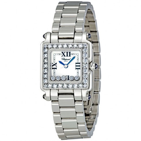 Chopard Happy Sport Diamond Steel Mini Ladies Watch 27/8895-23/11 watches