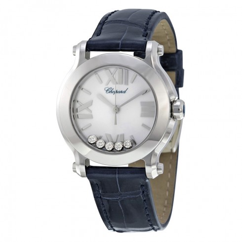 Chopard Happy Sport Mini Diamond Ladies Watch - 278509-3001 watches