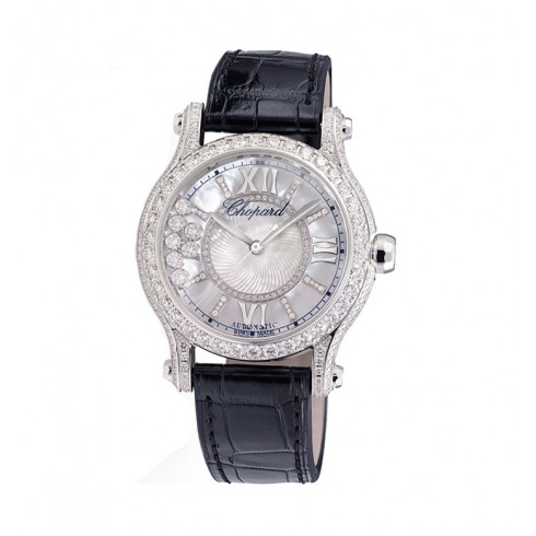 Chopard Happy Sport Mother of Pearl Guilloche Dial Ladies Watch 274891-1008 watches