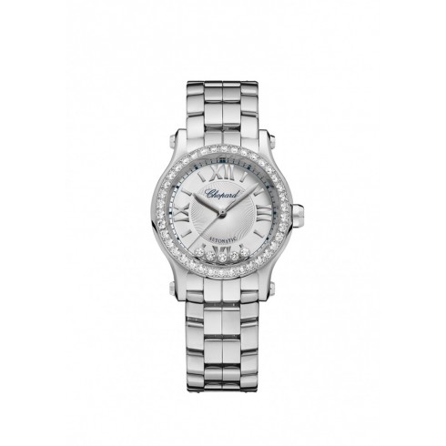 Chopard Happy Sport Silver-Toned Dial Ladies Watch 278573-3004 watches