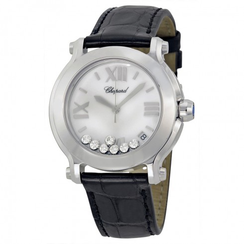 Chopard Happy Sport Stainless Steel Ladies Watch 278475-3001 watches
