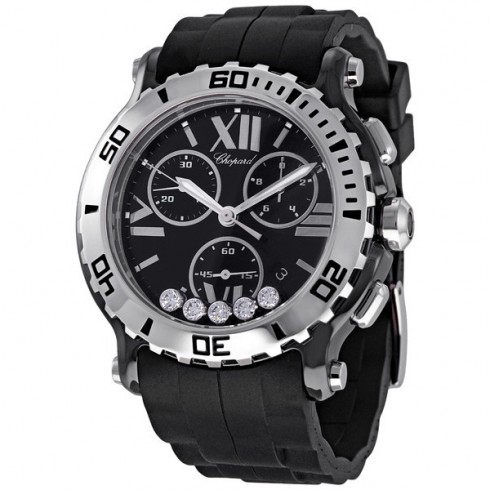 Chopard Happy Sport Steel and Diamond Ladies Watch 288515-9005 watches