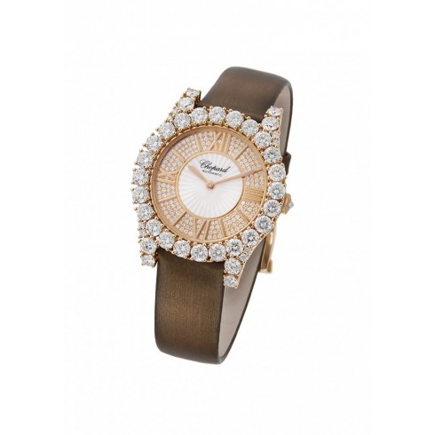 Chopard Heure du Diamant Diamond Set Guilloche Watch 139419-5001 watches
