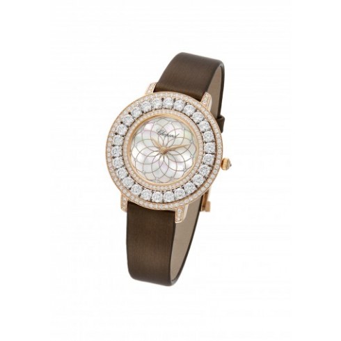 Chopard Heure du Diamant Mother of Pearl Filigree Motif Dial Ladies Watch 139423-9002 watches