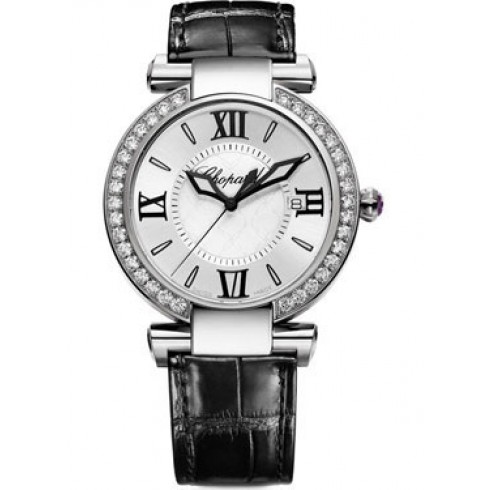 Chopard Imperiale Diamond Silver Dial Stainless Steel Ladies Watch 388532-3003 watches