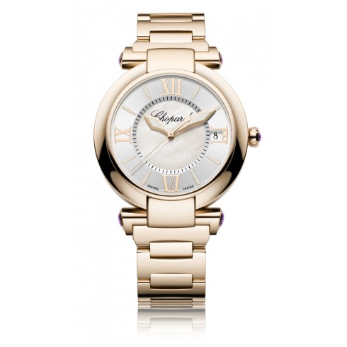 Chopard Imperiale Mother of Pearl Dial 18kt Rose Gold Ladies Watch 384241-5002 watches